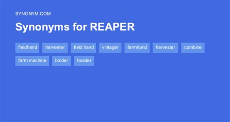synonym grim reaper.